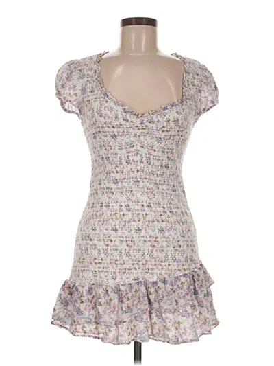Pre-owned Loveshackfancy Casual Dress In Purple