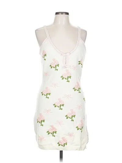 Pre-owned Loveshackfancy Casual Dress In White