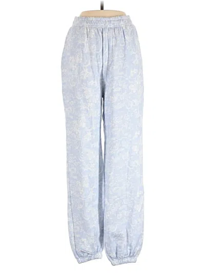 Pre-owned Loveshackfancy Casual Pants In Blue