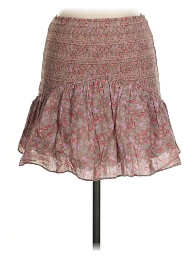 Pre-owned Loveshackfancy Casual Skirt In Pink