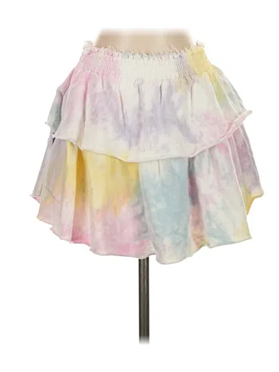 Pre-owned Loveshackfancy Casual Skirt In White