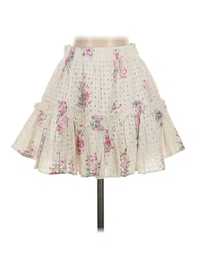 Loveshackfancy Casual Skirt In White