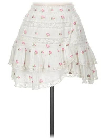 Loveshackfancy Casual Skirt In White