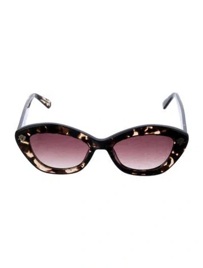 Pre-owned Loveshackfancy Cat-eye Gradient Sunglasses W/ Tags In Multi