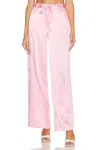 Loveshackfancy Cedric Cargo Pants In Sweet Pink In Multi