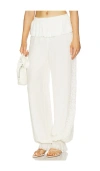 Loveshackfancy Clyra Pants In White