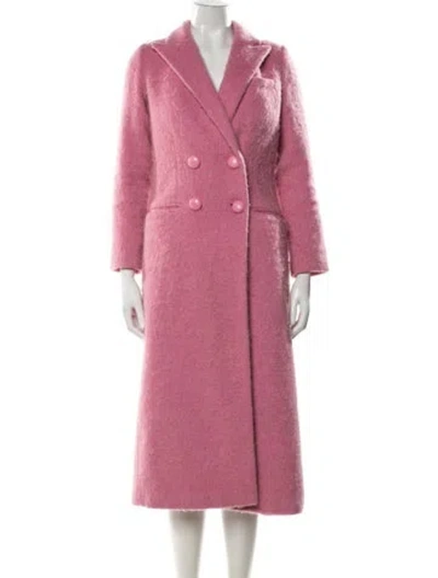 Pre-owned Loveshackfancy Coat In Pink