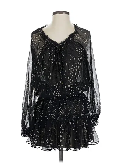 Pre-owned Loveshackfancy Cocktail Dress In Black