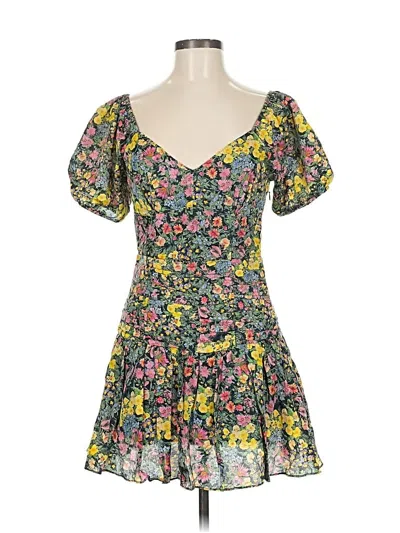 Pre-owned Loveshackfancy Cocktail Dress In Black