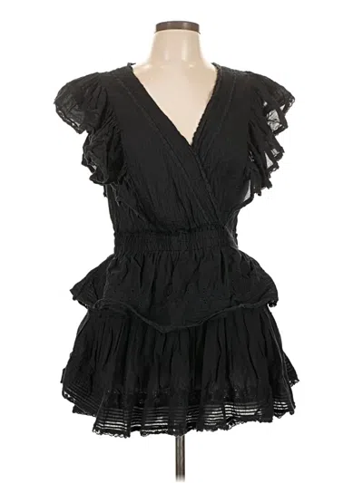 Pre-owned Loveshackfancy Cocktail Dress In Black
