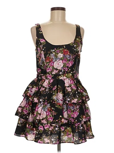 Pre-owned Loveshackfancy Cocktail Dress In Black