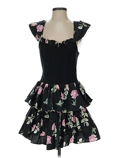 Loveshackfancy Cocktail Dress In Black