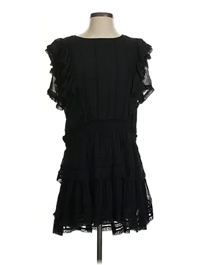 Pre-owned Loveshackfancy Cocktail Dress In Black