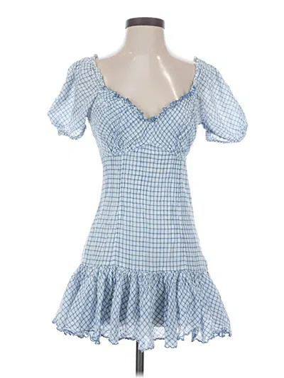 Pre-owned Loveshackfancy Cocktail Dress In Blue