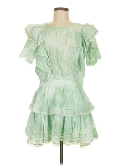 Pre-owned Loveshackfancy Cocktail Dress In Green