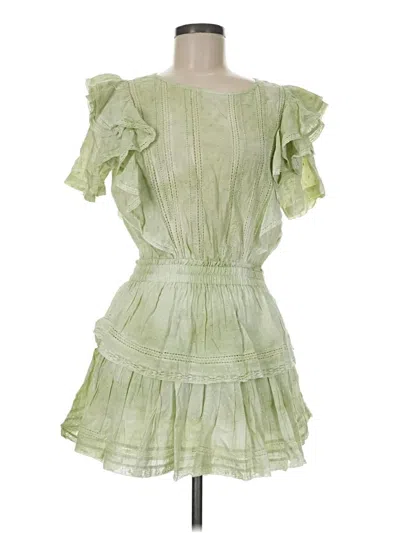 Pre-owned Loveshackfancy Cocktail Dress In Green