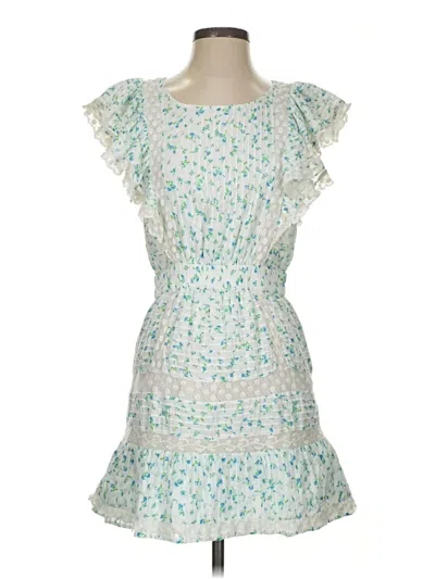 Pre-owned Loveshackfancy Cocktail Dress In Green