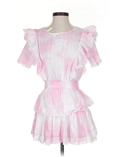 Pre-owned Loveshackfancy Cocktail Dress In Pink