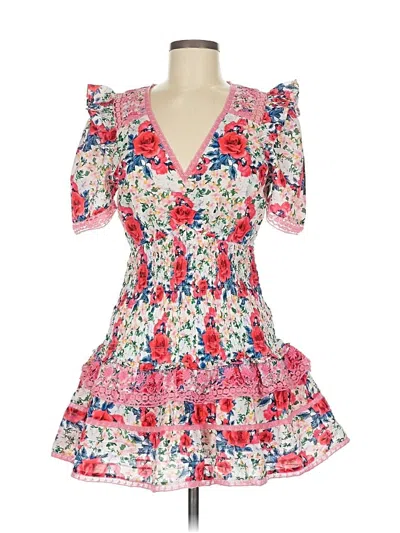 Pre-owned Loveshackfancy Cocktail Dress In Pink