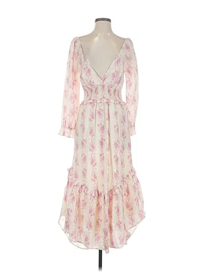 Pre-owned Loveshackfancy Cocktail Dress In Pink