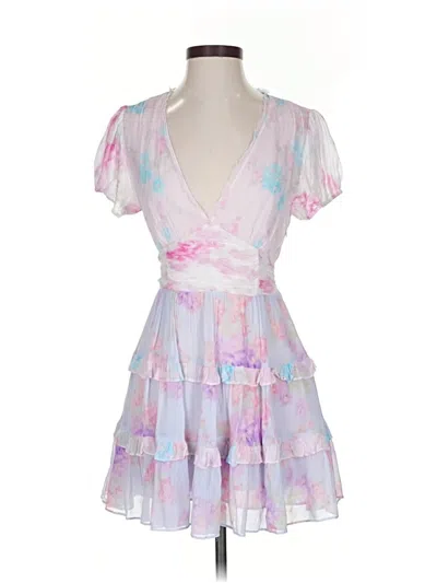 Pre-owned Loveshackfancy Cocktail Dress In Pink