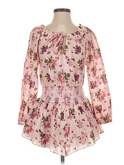 Pre-owned Loveshackfancy Cocktail Dress In Pink