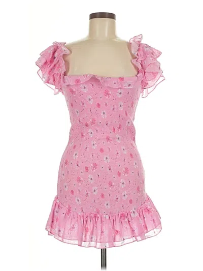 Pre-owned Loveshackfancy Cocktail Dress In Pink