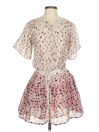 Pre-owned Loveshackfancy Cocktail Dress In Pink