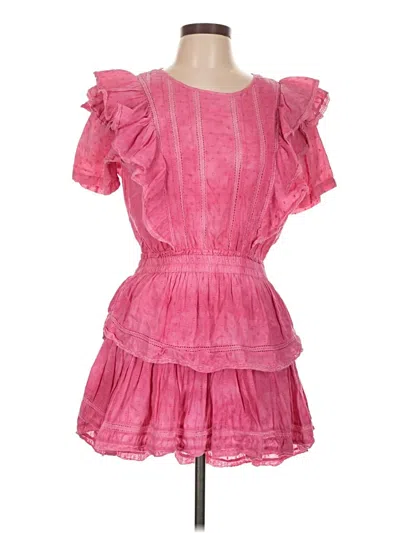 Pre-owned Loveshackfancy Cocktail Dress In Pink