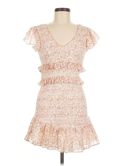 Pre-owned Loveshackfancy Cocktail Dress In Pink
