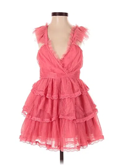 Pre-owned Loveshackfancy Cocktail Dress In Pink