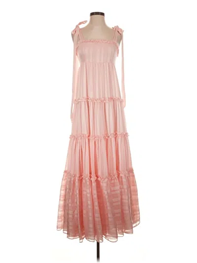Pre-owned Loveshackfancy Cocktail Dress In Pink