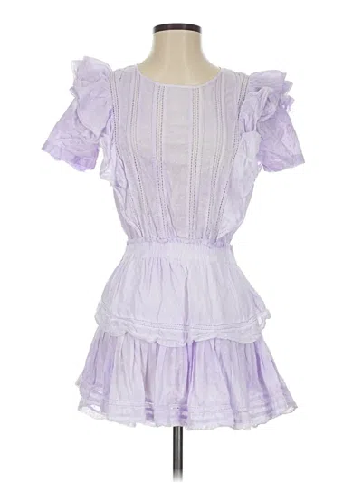 Pre-owned Loveshackfancy Cocktail Dress In Purple