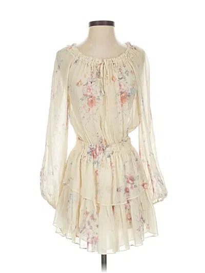 Pre-owned Loveshackfancy Cocktail Dress In White