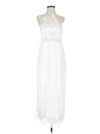 Pre-owned Loveshackfancy Cocktail Dress In White