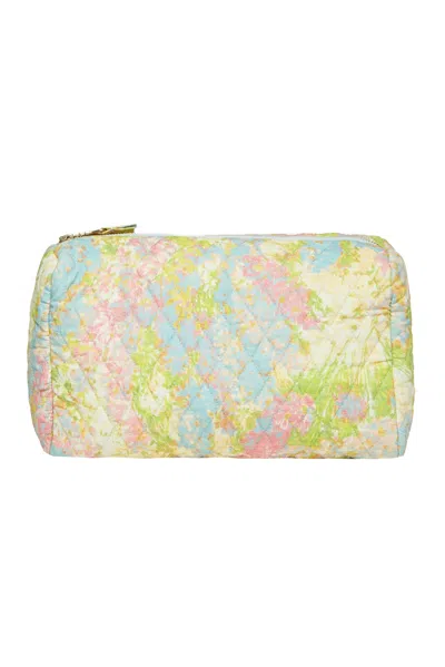 Loveshackfancy Cosmetic Bag In Watercolour Floral Print