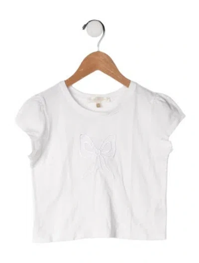 Pre-owned Loveshackfancy Babies' Cotton T Shirt In White