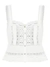 Loveshackfancy Cotton Top In White