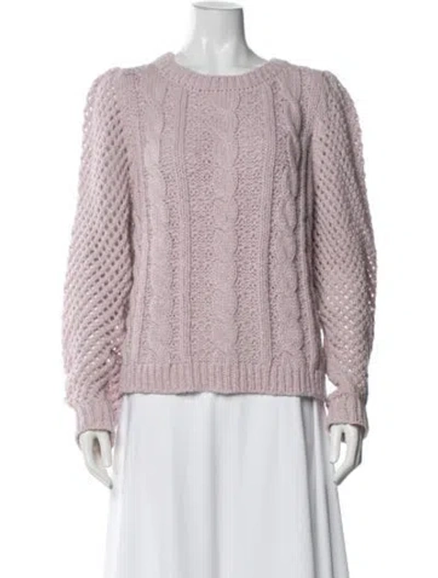 Pre-owned Loveshackfancy Crew Neck Sweater In Multi