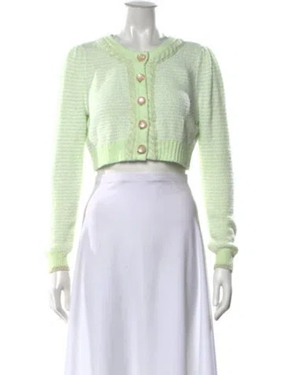 Pre-owned Loveshackfancy Crew Neck Sweater In Neutral