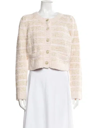 Pre-owned Loveshackfancy Crew Neck Sweater In Pink