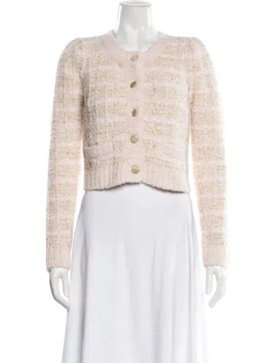 Pre-owned Loveshackfancy Crew Neck Sweater In Pink