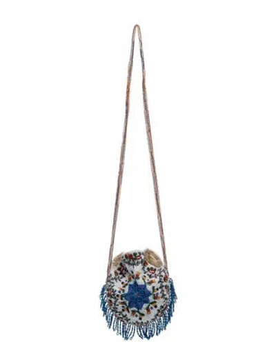Pre-owned Loveshackfancy Crossbody Bag In Blue