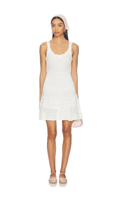 Loveshackfancy Darlena Dress In White