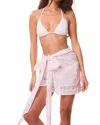 Loveshackfancy Dawsette Pareo In Pastry Pink In Pink