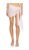 Loveshackfancy Dawsette Skirt In White