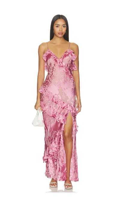 Loveshackfancy Dean Dress In Dusty Rose
