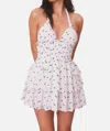 Loveshackfancy Deanna Halter Dress In Ivory Starlight In White