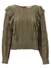 Loveshackfancy Devika Top In Forrest Oak