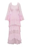 Loveshackfancy Devina Layered Chiffon Dress